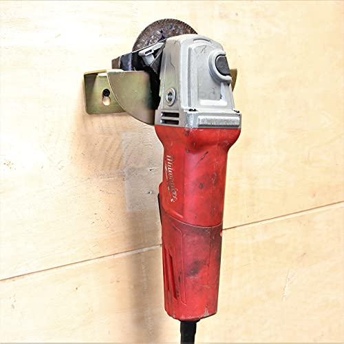 (Pack Of 4) Angle Grinder Holder Tool Wall Mount Bracket For 5Inch Grinder #TOP2