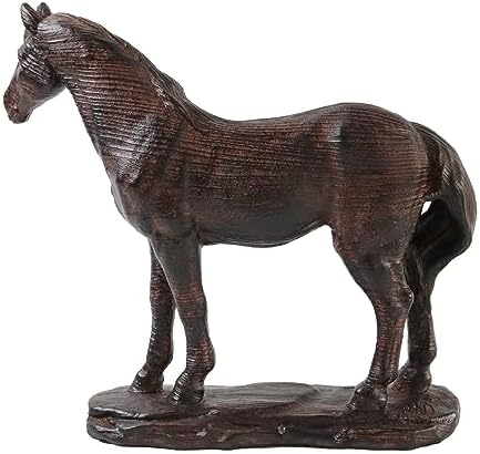 Hymmah Hourse Statue Home Decor Rustic Home Decorations for Livin...