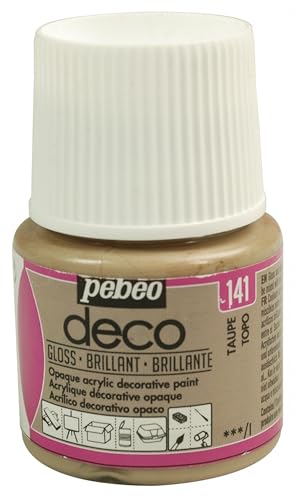 Pebeo Deco Bright Paint, Tortora, 45 ml