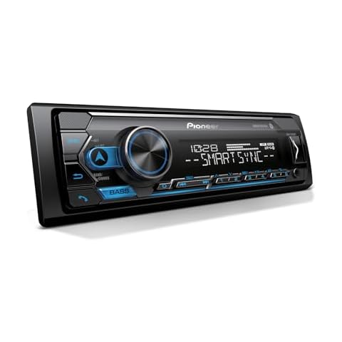 Pioneer MVH-S322BT Bluetooth Car Stereo with USB/AUX Inputs, Smartphone Connectivity, Pioneer Smart Snyc, and Hands-Free Calling for Enhanced In-Car Audio Experience Cover