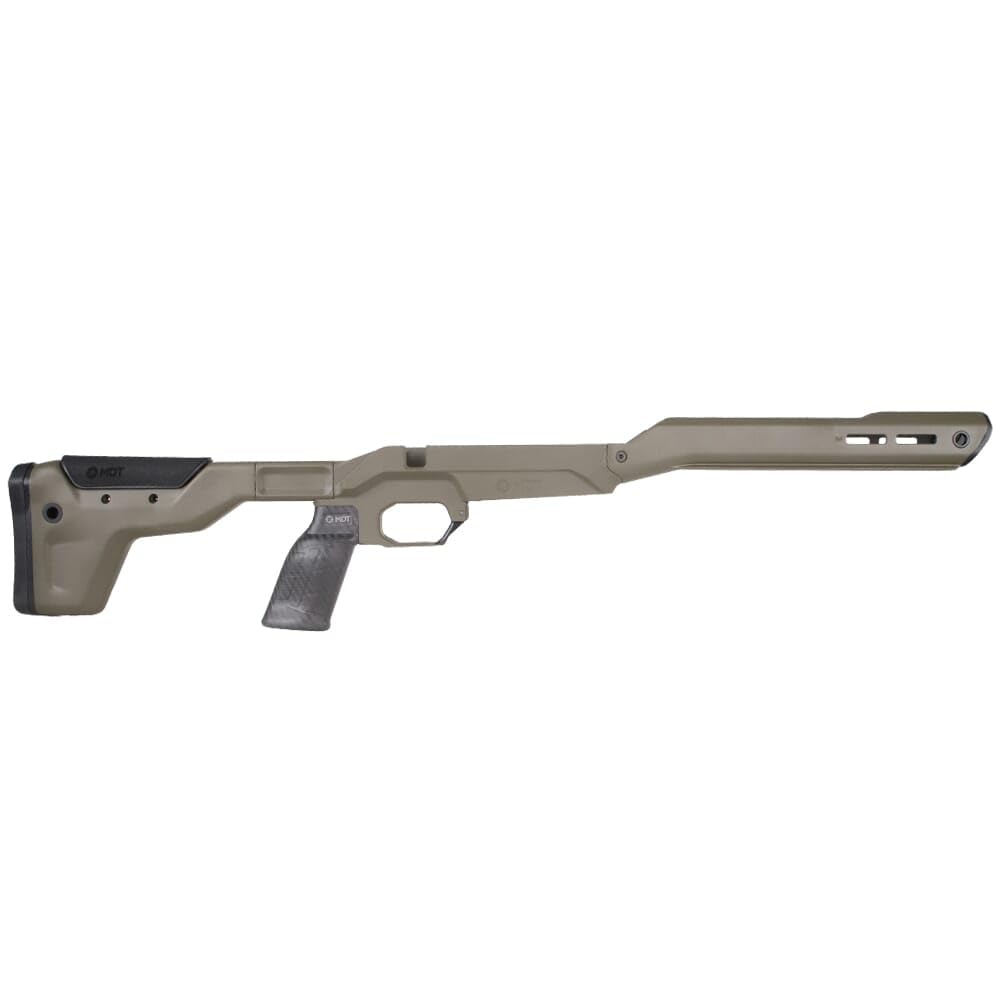 MDT HNT-26 Howa 1500 SA RH Rifle Chassis System, Cobalt Green, Lightweight Gun Stock (107836-CKG)