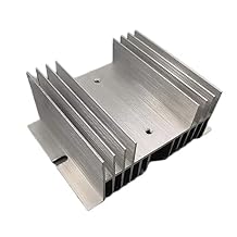 W-95 Aluminum Heat Sink SSR Dissipation for Single and Three Phase Rectifier Bridge 100a,Free Mounting Screws