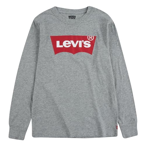 Levi's Kids Lvb-L/S Batwing Tee Garçon Grey Heather 3 Ans Levi's Kids Lvb-L/S Batwing Tee Garçon Grey Heather 3 Ans
