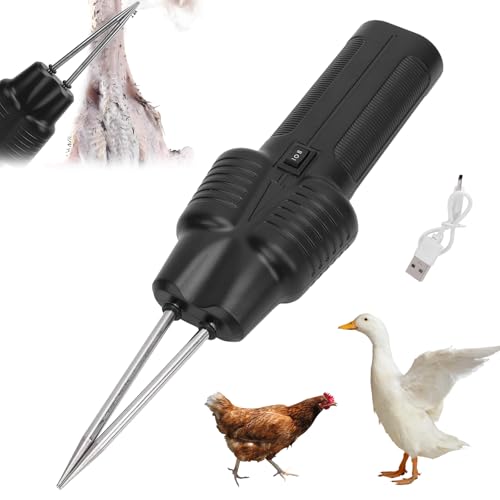 Plumeuse de Volaille,Plucker de Poulet électrique Rapide,Plumeuse Électrique pour volaille,Machine à plumer Le Poulet à Main,Machine à Plumer de Poulets,pour L'oie,la Dinde,le Canard