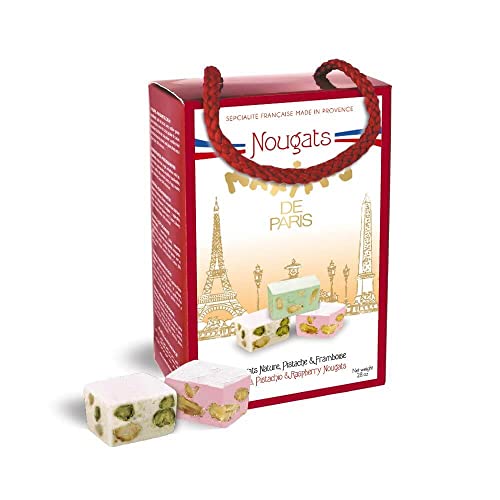 Maxim's de Paris Vanilla Pistachio And Raspberry Nougats Candies from Fr