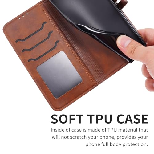 Coque de protection antichoc Google Pixel 9 intégrale en cuir souple