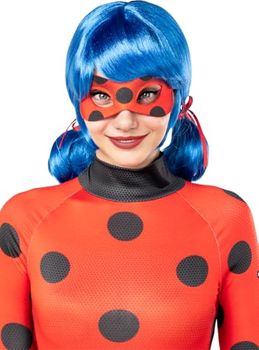 Perruque Ladybug pour femme adulte Funidelia accessoire déguisement rouge