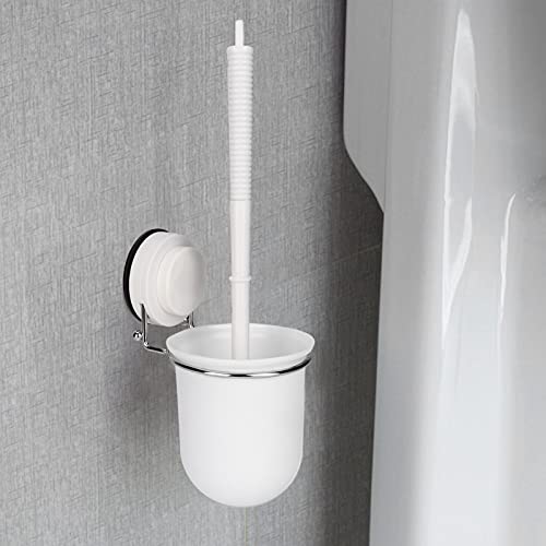 Migong Toilet Brush Set, Bathroom Cleaning Kit Suction Cup Cleaning Brush, Plastic Toilet Brush And Holder Wall Mounted Toilet Bowl Brush Set, Suitable For Bathrooms And Toilets #TOP3