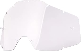 100% Goggle Replacement Lens - Sheet - Compatible with Racecraft 1, Accuri 1, and Strata 1 Goggles