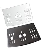  3 x Schutzfolie für DeLonghi PrimaDonna S Evo ECAM 510.55 M & 516.45 MB - Abtropfblech - Tassenablage - Abstellblech
