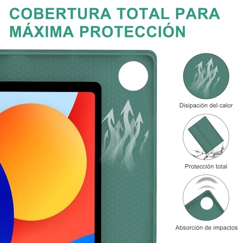 Teclado Bluetooth Redmi Pad SE 8.7 Funda con Teclado Español Ñ QWERTY 7
