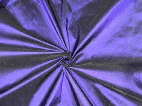 Taffetas 100 % pure soie encre violette pour créer une robe de soirée