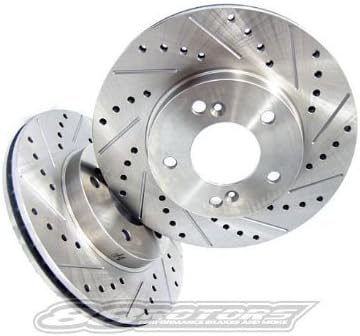 Brake Rotors 2000-2000 Compatible with Toyota Celica GT Performance (Front)
