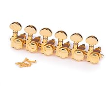 Grover Roto-Grip Locking Rotomatics 505F Series 6-In-Line Tuners, Gold