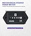 SCUARI Hour Meter for Dirt Bike,Hour Meters for Small Engines,Car Accessories, DC 6-80V Snap in Mechanical Hour Meter for DC Powered Equipment,Suitable for Diesel Engines,Boats,Trucks,Tractors