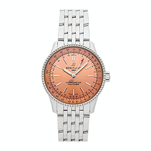 Breitling Navitimer Automatic Chronometer Cooper Dial Ladies Watch A17395201K1A1
