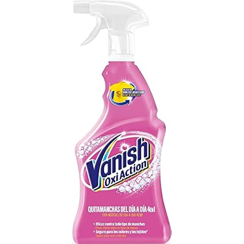 Vanish Oxi Action Quitamanchas para Ropa Blanca y de Color en Spray Cover