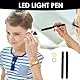 EuAcesry 2PCS Pupil Light Medicine, Diagnostic Light, Reusable LED Pen Lamp with Pocket Clip, Nurse Emergency Service Accessories, LED Pen Lamp for Nurses Students Doctors