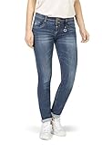 Länge-Hosen: Lang Timezone Damen Enyatz Slim Jeans, Blau (Blue Royal Wash 3065), W29/L32 (Herstellergröße: 29/32)