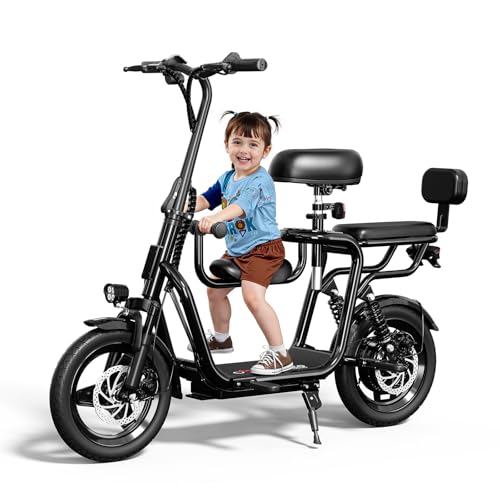 EILLEO E Scooter with Seat, Adults Electric Scooter with Seat with 500W Max Power Motor 20 Mile, Electric Scooter for Adults E-Scooter with Height Adjustable Seat & Dual Brakes