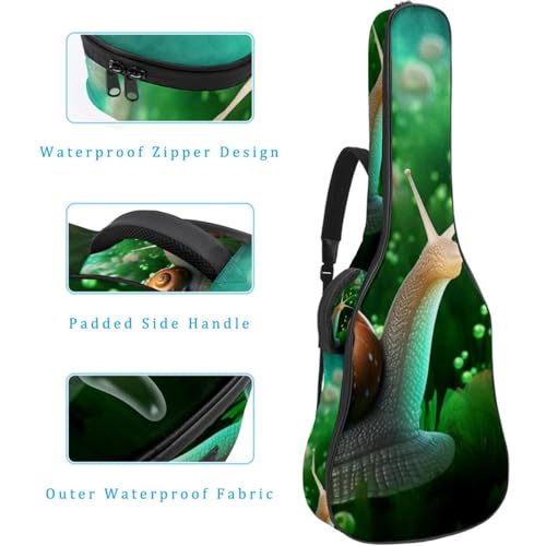 JRHEJTFZ Housse pour guitare acoustique de 1,9 cm d’épaisseur – Imperméable – Durable et élégant – Motif escargot mignon, Multicolore 5., 42.9×16.9×4.7 in, Motif imprimé tendance - Les Beatles, Paul McCartney, John Lennon, RIngo Starr, George Harrison JRHEJTFZ Housse pour guitare acoustique de 1,9 cm d'épaisseur - Imperméable - Durable et élégant - Motif escargot mignon, Multicolore 5., 42.9x16.9x4.7 in, Motif imprimé tendance – Image 5