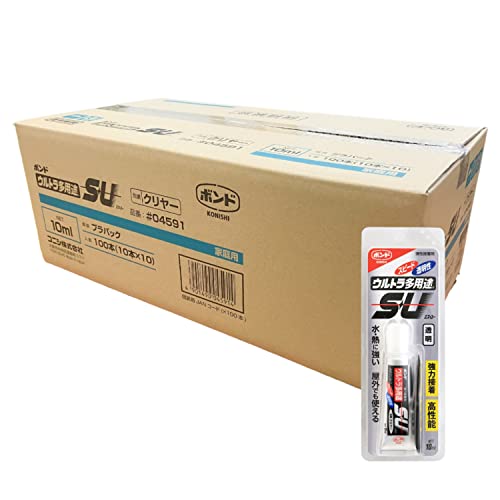 コニシ ボンド ウルトラ多用途S U クリヤー 10ml #04591 100本入