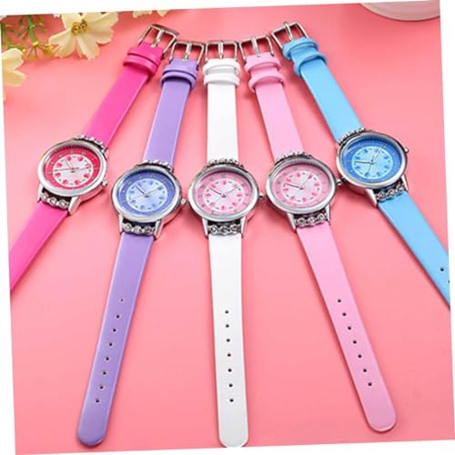 TENDYCOCO Relógios de pulso modernos de quartzo para crianças, ES para crianças, relógios de desenho