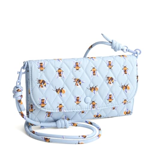 Premium Cotton Wildwood Wallet Crossbody Bag Bees Knees One Size
