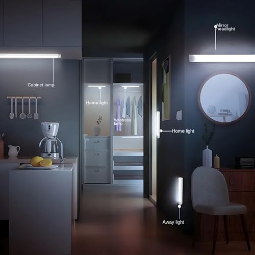 Image of PSP 2Watt Dim Motion Sensor LED Light | 1Y Warranty | Rechargeable with Type-C Port | Magnetic Mounts (Cool White - 30CM)