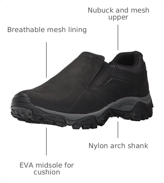 Image of Merrell Men's Moab Adventure MOC Hiking Shoe
