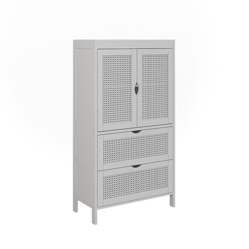 Vicco Armario Mediano Liora, Blanco, 60 x 110 cm