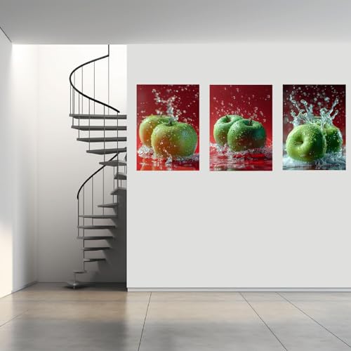 Tableau chambre adulte et cuisine theme eau de fruit moderne