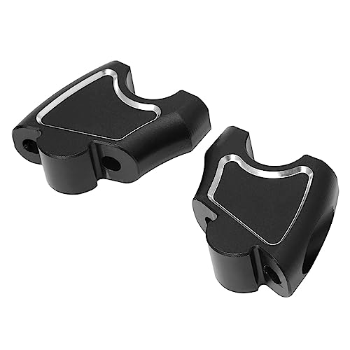 Rehausseurs guidon alu CNC noir Rebel CMX500 pour corriger la posture de conduite