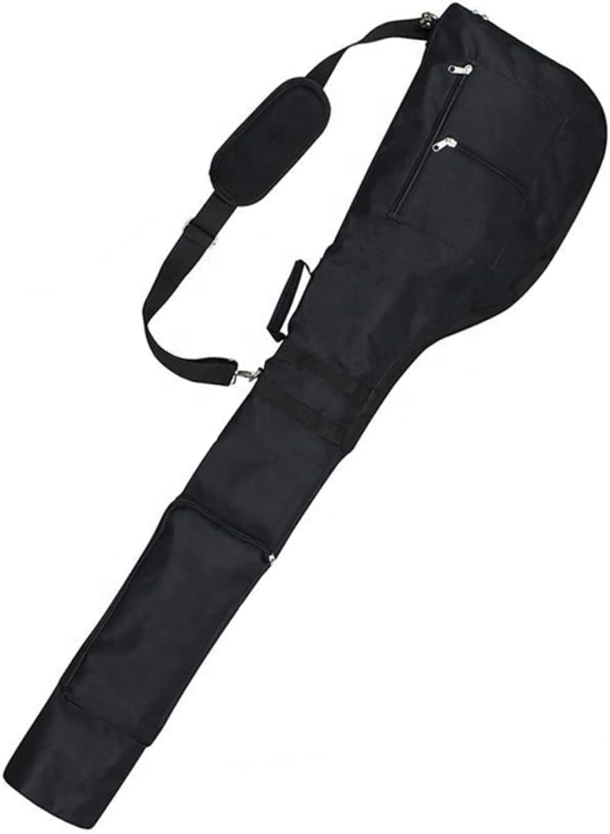 Happyyami Wear Resistant Golf Club Pouch Portable Golfing Carrier Bag with Shoulder Strap for Daily Use and Storage Lightweight Design