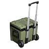 Stanley Adventure Outdoor Cooler with Wheels 50 qt | Heavy Duty Outdoor Camping Cooler with Easy Carry Side Handles | BPA-Free | Dried Pine