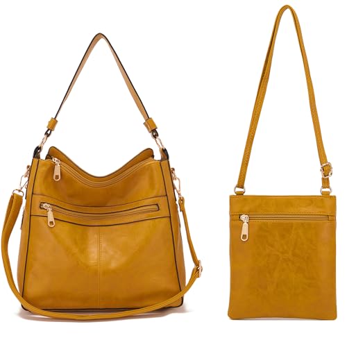 Image of Purses For Women Handbags And Wallet Set Large Hobo Crossbody Bag Ladies Purse Totes 4 PCS