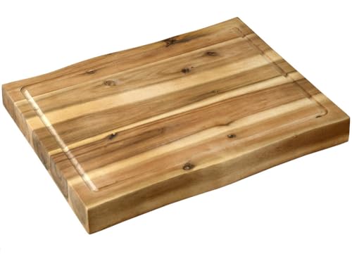 Kesper Tabla de trinchar, Madera de Acacia, marrón, 7x48x36 cm