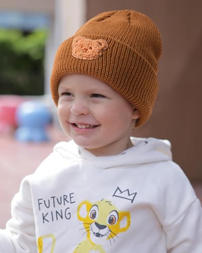 Camptrace Baby Beanies,Infant Toddler Beanie,Double-Layer Soft Warm Cable Knit Winter Hat for Boys Girls4