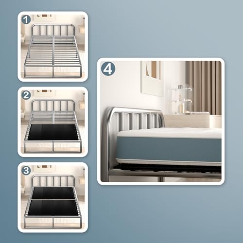 Listones de soporte de cama 96x190 somier madera para colchón individual 7