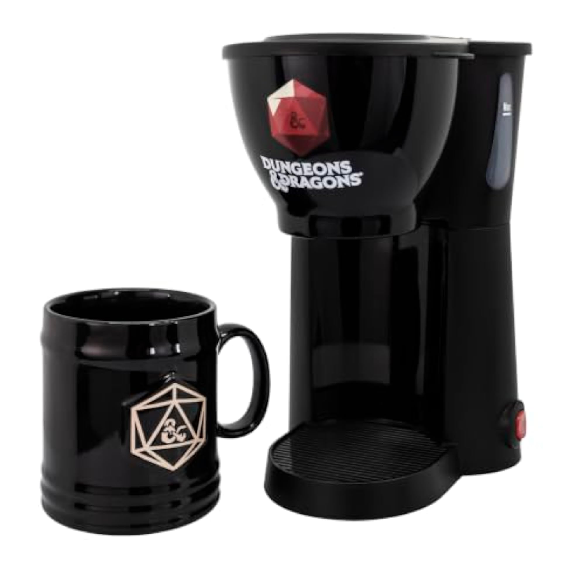 Dungeons and Dragons Single Cup Coffee Maker with Mug