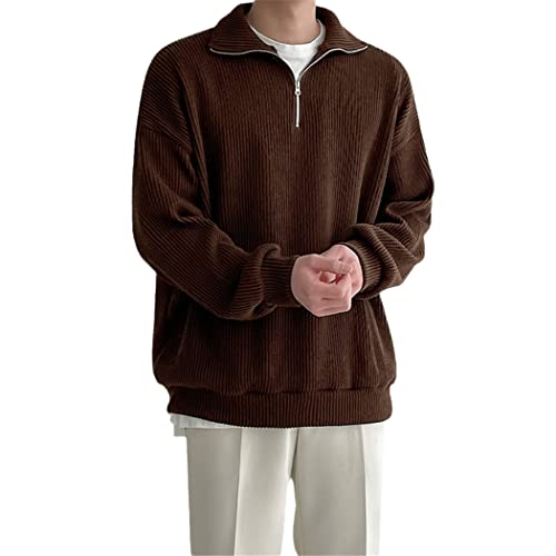 Pull col polo automne coréen ample pour look urbain