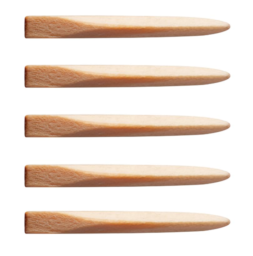 100/Bx Dental Wedges Color-Coded Wood for Easier Tooth Separation & Access Interproximal Spaces Professional Dental Wedge (Assorted)