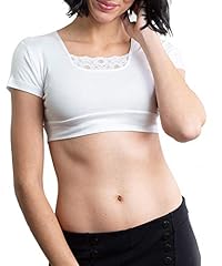 Peekaboo Short Sleeve White