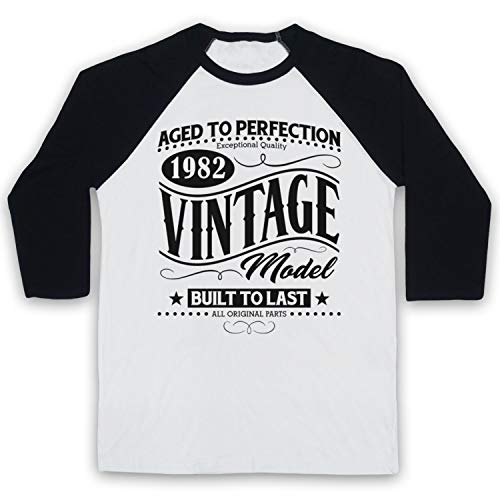T-shirt baseball 1982 vintage : le cadeau d'anniversaire rétro idéal pour homme