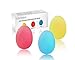 voidbiov Hand Grip Exercise Balls, Egg Shaped Squeeze Stress Ball Help to Finger Wrist Arthritis Muscle Stroke Rehab Reliever Therapy, with User Guide