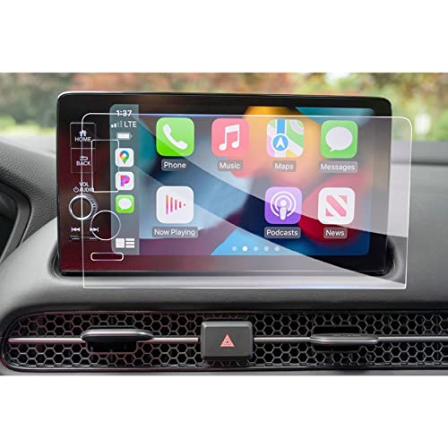 GAFAT Compatible con Honda HR-V 2021-2024 2025/ CR-V ZR-V Civic 2024 2025 9' Navegación Protector de Pantalla de Vidrio, 9' HRV 2022 Navigation System, Antigolpes, 9H Anti-Arañazos