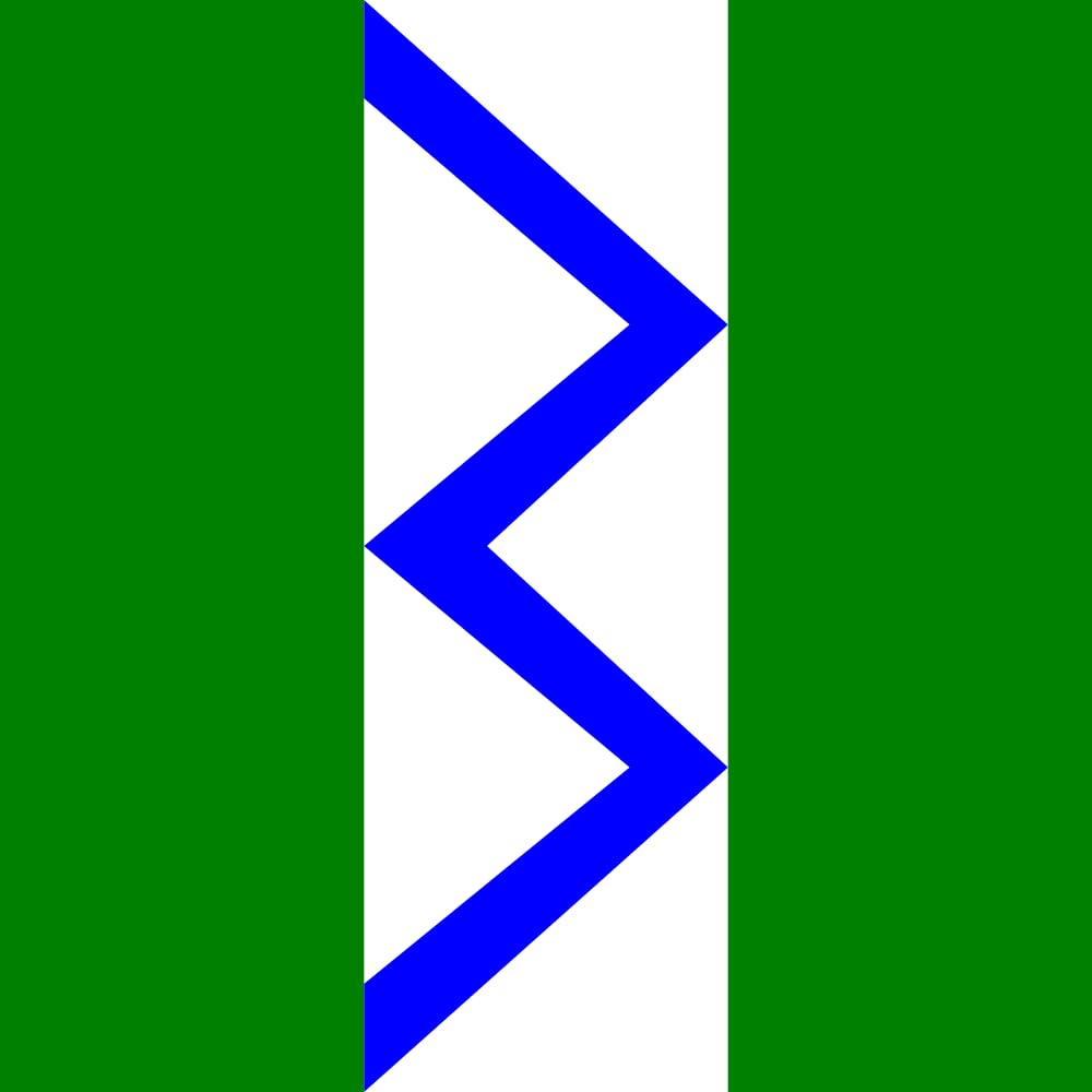 Drapeau Large Maasland 120x120cm de 1.35m² pour mât extérieur