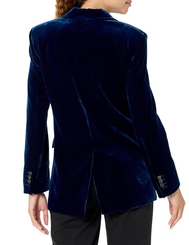 Theory Women's Velvet Slim Tailor Jacket2
