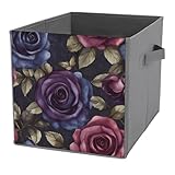 Tamaño ideal para almacenamiento versátil: mide 27 x 27 x 27 cm, esta caja de almacenamiento en forma de cubo ofrece un amplio espacio para guardar varios artículos como ropa, juguetes, mantas, maquillaje y libros. Su diseño encaja perfectamente en cubículos, estantes, estanterías, escritorios o armarios, maximizando tus opciones de almacenamiento