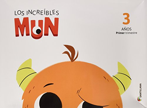 Portada de Carpeta Infanti 3 Años Primer Trimestre los Increibles Mun Cast Ed 20